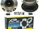 XPL 2 tweeter XTW2501 ultra slim da 100 watt rms e 200 watt max da 10 cm di diametro 4" e...