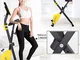 Fitness Cyclette, Pieghevole Fitness Bike con Altezza del Sedile Regolabile, Bike Spinning...