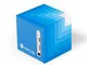 NGS Roller Cube Mini Altoparlante Bluetooth, Blu