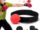 DYBOHF Reflex Boxing Ball, Palla Boxe riflessi, Migliorare Le reazioni di velocità e la co...