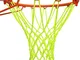 Cisixin Rete per Canestro da Basket in Nylon Verde Fluorescente Nets per Indoor & All'aper...