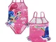 Shimmer And Shine 2200002834 Costume Intero, con Volant, Bambina, Rosa (6 anni)