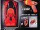 AIR HOGS, ZERO LASER GRAVITY, Auto da Corsa Sulle Pareti Laser-Comandata, Rossa
