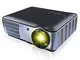 DBPOWER Proiettore 1280 * 800p 2800 Lumen con Supporto Riproduzione Diretta Video interfac...