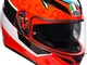 AGV Casco integrale K-3 SV MULTI PLK Attack S Rosso