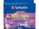 Verbatim DVD+R DL 8.5GB 8X Branded 5pk Jewel Case