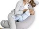Qualità bambino cuscino gravidanza di cura di Sei Design 170 x 30cm, riempimento costituit...
