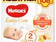 Huggies Extra Care Bebè Pannolini, Taglia 2 (3-6Kg), Confezione da 108 Pannolini