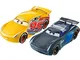 Mattel Disney Cars The Movie Tempesta Cars 3 Coppia auto Salta e vinci, FCX95