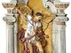 Design Toscano Statua La nicchia di San Michele Arcangelo