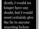 Dovrei forchance still feel after my dea. - Giacomo Casanova citazioni magnete frigo, Nero