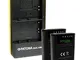PATONA Caricabatteria doppio + 2x Premium Batteria BLN-1 compatibile con Olympus OMD E-M5...