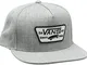 Vans Full Patch Snapback Berretto da baseball, Grigio (Heather Grey Htg), Unica (Taglia Pr...