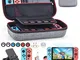 innoAura Custodia NS Switch Accessoires pour NS Switch 18 in 1 con Custodia Switch per Il...