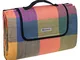 SONGMICS Coperta Picnic, 195 x 200 cm, Grande, Telo da Campeggio, Parco, Giardino, Spiaggi...