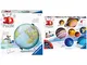 Ravensburger 12436 Globo 3D Puzzle, 540 Pezzi, Multicolore, Eta Raccomandata 10+, 27.5 X 2...