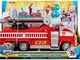 Paw Patrol, Camion dei Pompieri trasformabile di Marshall Film con Scala allungabile, luci...