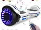 Mega Motion Hoverboard Elettrico 6.5'' E-Star,Scooter Elettrico Auto bilanciamento Ruote c...