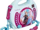 Lexibook Disney Frozen Elsa Lettore CD con 2 microfoni integrati, Funzione di programmazio...