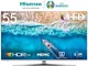 HISENSE H55U7BE Smart TV ULED Ultra HD 4K 55", Dolby Vision HDR, Dolby Atmos, Unibody Desi...