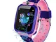 F-FISH Smart Watch Phone per Bambini IP67 Impermeabile,Orologio Smart Phone LBS Anti-perso...