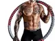 Hula Hoop Adulti Hula Hoop Fitness Azanaz Hula Hoop Professionale Peso Regolabile Smontagg...