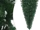 vidaXL Albero di Natale Artificiale Capovolto con Supporto Verde 150 cm PVC