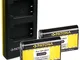 PATONA Caricabatteria Doppio con 2x Batteria NP-BX1 Compatibile con Sony CyberShot DSC-RX1...