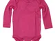 Cosilana - Body per neonato, 70% lana, 30% seta, taglia 74, colore: Rosa