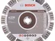 BOSCH, 2608602683, Disco diamantato migliori per abrasivo, 230 x 22.23 x 2.4 x 15 mm