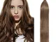 Capelli Veri Extension Cheratina 100 Ciocche I-Tip Extensions 100% Remy Human Hair 50g (40...