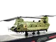 EP-Toy 1/72 Scale Militare CH-47 Chinook Elicottero della RAF Alloy Model, Adulto Regalo E...
