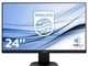Philips 243S7EJMB Monitor 24" LED IPS, Full HD, 3 Side Frameless, Regolabile in Altezza, G...