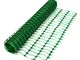 True Products, rotolo di rete per recinzione standard in plastica da 50 m, verde, B1001F