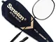 Senston N80 Grafite Singolo di Alta qualità Racchetta Badminton, in Fibra di Carbonio dell...