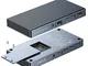 Dock Thunderbolt 3 9-in-1 Dual M.2 NVMe/NGFF Enclosure Docking station ORICO USB C 40Gbps,...