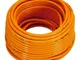 as - Schwabe 59442 Cavo da cantiere anello 400V 16A, 50m H07BQ-F 5G1.5, arancione, IP44 co...