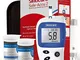Glucosio nel sangue kit monitor-Safe Accu 2-diabete test Codefree monitor con 50 strisce +...
