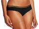 LOVABLE My Daily Comfort Slip Microfibra Leggera, Mutande da Donna, Nero (Black 004), 5/XL