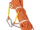 LUOOV 10M (32ft) 20M (64ft) 30M (98ft) 50M (160ft) Sicuro Utility Corda, Roccia Corda, cor...