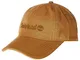 Timberland Men's Cotton Canvas Baseball Cap, Wheat, 1 Size