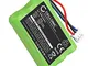 CELLONIC® Batteria sostitutiva per Bang & Olufsen BEOCOM 6000 Ricambio 3HR-AAAU,70AAAH3BMX...