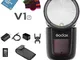 Godox V1-F Flash Flash TTL su fotocamera tondo Flash Flash per fotocamera compatibile per...