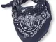 Levi's Paisley Bandana Foulard, Blu (Bleu (Navy Blue), Taglia Unica Uomo