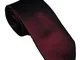 MONETTI Cravatta viola 100% seta nella scatola regalo