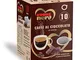 Cuore Nero Caffè – CIOCCOLATO, 10 Cialde ESE Filtro Carta 44MM, Caffè Aromatizzato Al Gust...