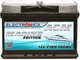 Batteria AGM 100AH Electronicx Marine Edition barca nave fornitura batteria 12V batteria p...