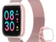 NAIXUES Smartwatch Orologio Fitness Sportivo Donna Uomo Impermeabile Smart Watch Cardiofre...