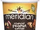 Burro di arachidi croccante organico Meridian Foods 1kg (confezione da 1)
