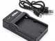 vhbw Caricabatterie per Fotocamera Videocamera DSLR Sony Alpha 57, 65, 77, 99, A100, A100H...